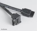 Cable SATA3 90� Black 50cm AK-CBSA01-05BK