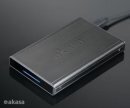 Ext. Case  2.5� USB->SATA  Black Alumin AK-IC019