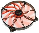 Fan 200x200x20mm Orange / White LED XLF-2003