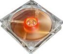 Fan 80mm Amber, 2 BB, Ultra Quiet - AK-182-L2B