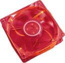 Fan 80mm Crystal Red 4 LEDs - AK-170CR-4RDS