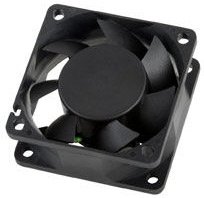 Fan 60mm 2BB Black Thermal Control AK-192BKT-B