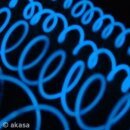 EL String Blue 150cm 4 Pin Molex Connector