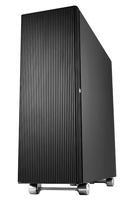 Full Tower PC-V2110B Noise Absorb/Black/Alu