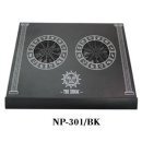 Evercool Notebook Cooler Aluminuim alloy - The Zodiac BK