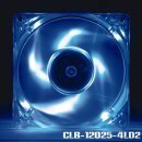 Evercool Fan 120mm LED Crystal Blue