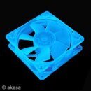 Fan 80mm Blue UV Reactive Lo-noise - AK-176BL-S