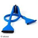 Cable HDD Round Blue 45cm ATA133