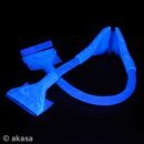 Cable HDD Round UV Blue 45cm ATA133