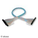 Cable FDD Round Neon string blue 45cm