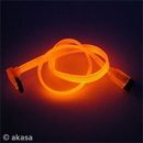Cable SATA2 90� UV Orang 45cm SATA2-45-ORUV