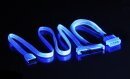 Cable SAS Blue UV  AK-CB059