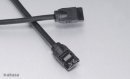 Cable SATA3 50cm Round/Black/Latch SATA3-50-BK