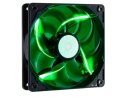 Fan 120mm SickleFlow Green LED