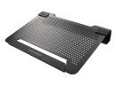 Notebook Cooler NotePal U2 17�/Black/2Fan/Alumin