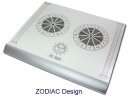Notebook cooler aluminium alloy - The Zodiac