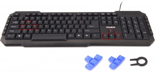 Replacement WASD and arrow keys for gamers