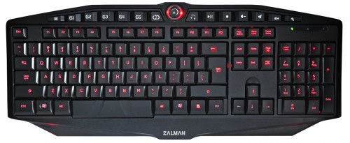 K400G shown with Red LED lighting - Click to enlarge