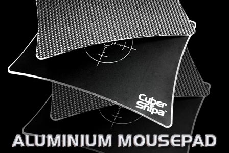 Cyber Snipa™ Aluminium Mouse Pad