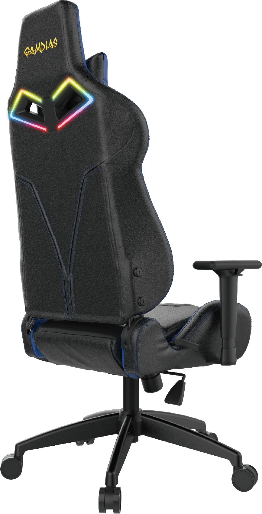 Gamdias Gaming Chair ACHILLES E1 L Blue RGB English Dekada