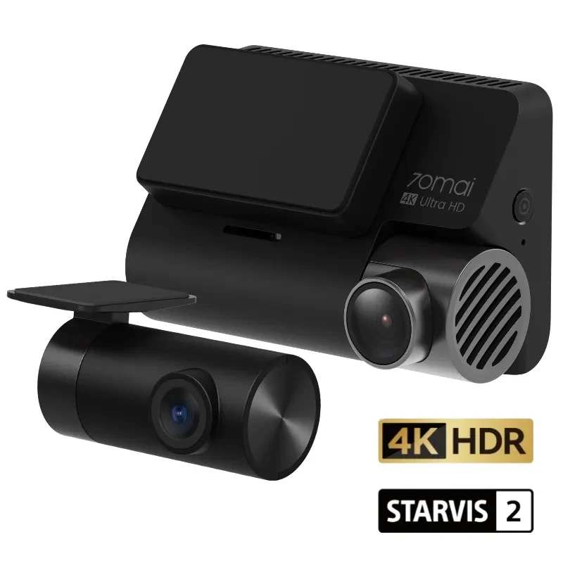 70mai Dash Cam 4K A810 HDR Sony STARVIS 2 IMX678 Dual-Channel