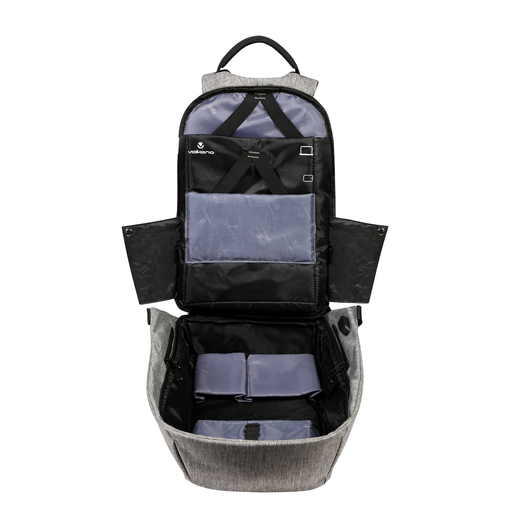 Volkano Laptop Smart anti theft Backpack 15.6