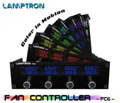 Fan Controller FC6 4ch 5,25“ - 20W/ch - Black Fan Controller FC6 4ch 5,25“ - 20W/ch - Black