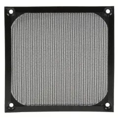 140mm Fan Filter Aluminium Black 140mm Fan Filter Aluminium Black