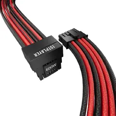 модулен кабел Custom Sleeved Modding Cable Black/Red - PCIe 5.0 12VHPWR M/M - FM2-B-BR модулен кабел Custom Sleeved Modding Cable Black/Red - PCIe 5.0 12VHPWR M/M - FM2-B-BR