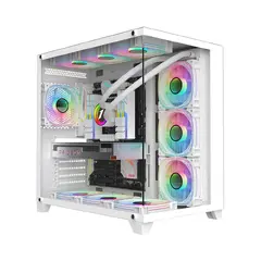 кутия Case ATX - MEGAVIEW MV8 White кутия Case ATX - MEGAVIEW MV8 White