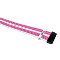 Custom Modding Cable Kit Pink/White - ATX24P, EPS, PCI-e - PKW-001 Custom Modding Cable Kit Pink/White - ATX24P, EPS, PCI-e - PKW-001