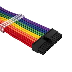 Custom Modding Cable Kit Rainbow - ATX24P, EPS, PCI-e - RB-001 Custom Modding Cable Kit Rainbow - ATX24P, EPS, PCI-e - RB-001