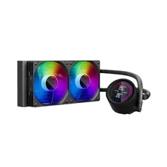 Water Cooling 240mm - Thunderstorm TS4 240 Black - Digital Display, aRGB Water Cooling 240mm - Thunderstorm TS4 240 Black - Digital Display, aRGB