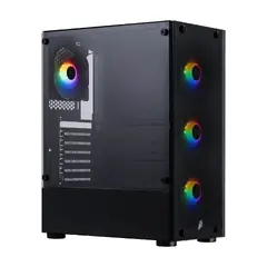 Кутия Case ATX - Fire Dancing V2-A RGB v2 - 4 fans included Кутия Case ATX - Fire Dancing V2-A RGB v2 - 4 fans included