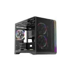 Case mATX - VT6-BK - Mesh, A-RGB Case mATX - VT6-BK - Mesh, A-RGB