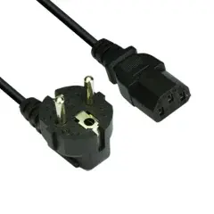 Употребяван продукт - Захранващ кабел Power Cord Computer schuko 220V - CE021-1.5m Употребяван продукт - Захранващ кабел Power Cord Computer schuko 220V - CE021-1.5m