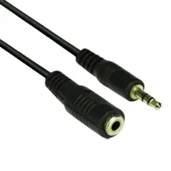 Аудио Кабел 3.5mm Stereo M / F - CV202-5m Аудио Кабел 3.5mm Stereo M / F - CV202-5m