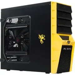 Case Midi Tower Griffin - black/yellow Case Midi Tower Griffin - black/yellow