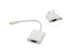 Адаптер Adapter Micro HDMI DM to VGA F White - CG593-0.15m Адаптер Adapter Micro HDMI DM to VGA F White - CG593-0.15m