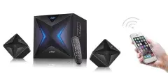 Тонколони Speakers 2.1 Bluetooth - F550X - 56W RMS - NFC/USB+SD MP3/FM/Remote Тонколони Speakers 2.1 Bluetooth - F550X - 56W RMS - NFC/USB+SD MP3/FM/Remote