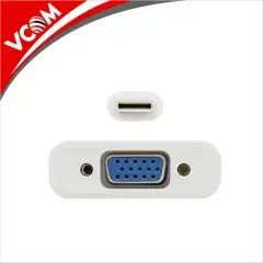Adapter USB 3.1 Type-C M / VGA F - CU421 Adapter USB 3.1 Type-C M / VGA F - CU421