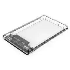 Употребяван продукт - прозрачна външна кутия за диск Storage - Case - 2.5 inch USB 3.0 transparent - 2139U3-CR Употребяван продукт - прозрачна външна кутия за диск Storage - Case - 2.5 inch USB 3.0 transparent - 2139U3-CR
