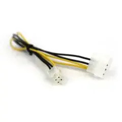 Адаптер Adapter Molex Male to 4Pin P4 ATX - CE309-0.3m Адаптер Adapter Molex Male to 4Pin P4 ATX - CE309-0.3m