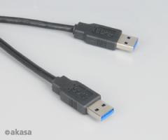 Cable USB 3.0 A->A male 1.5m AK-CBUB03-15BK Cable USB 3.0 A->A male 1.5m AK-CBUB03-15BK