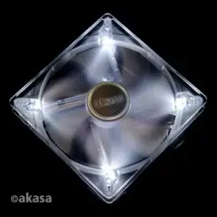 Fan 140mm White LED Quiet AK-195WH Fan 140mm White LED Quiet AK-195WH