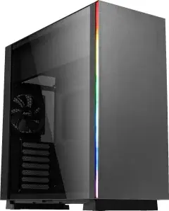 кутия Case ATX - GLO Black - RGB, Tempered glass - ACCM-PB08013.11 кутия Case ATX - GLO Black - RGB, Tempered glass - ACCM-PB08013.11