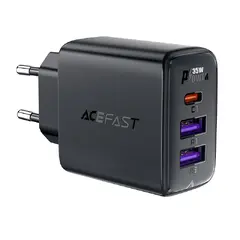 Charger Wall GaN PD 35W - A57 - USB-C x 1, USB-A x 2, Black Charger Wall GaN PD 35W - A57 - USB-C x 1, USB-A x 2, Black