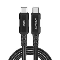 Кабел USB-C to USB-C Cable 100W 2m Aluminum alloy - C4-03 - Black Кабел USB-C to USB-C Cable 100W 2m Aluminum alloy - C4-03 - Black