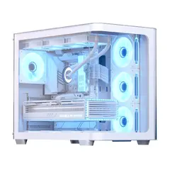 кутия Case ATX - P500C-G-WT-v1 - 4 x 120 mm Infinity Mirror A-RGB кутия Case ATX - P500C-G-WT-v1 - 4 x 120 mm Infinity Mirror A-RGB