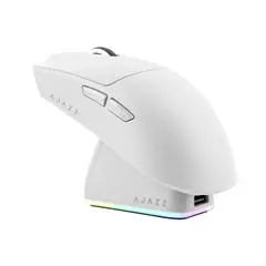 професионална геймърска мишка AJ139P V3 MC - Wireless Gaming Mouse - 1K, Magnetic Charging Dock, White професионална геймърска мишка AJ139P V3 MC - Wireless Gaming Mouse - 1K, Magnetic Charging Dock, White